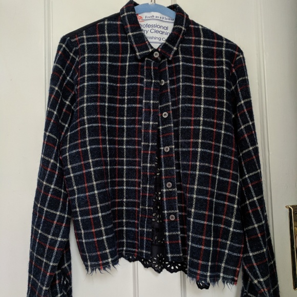 Light weight Plaid Button Down - Picture 1 of 4